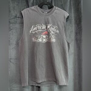American Kustom Sleeveless Graphic Tee